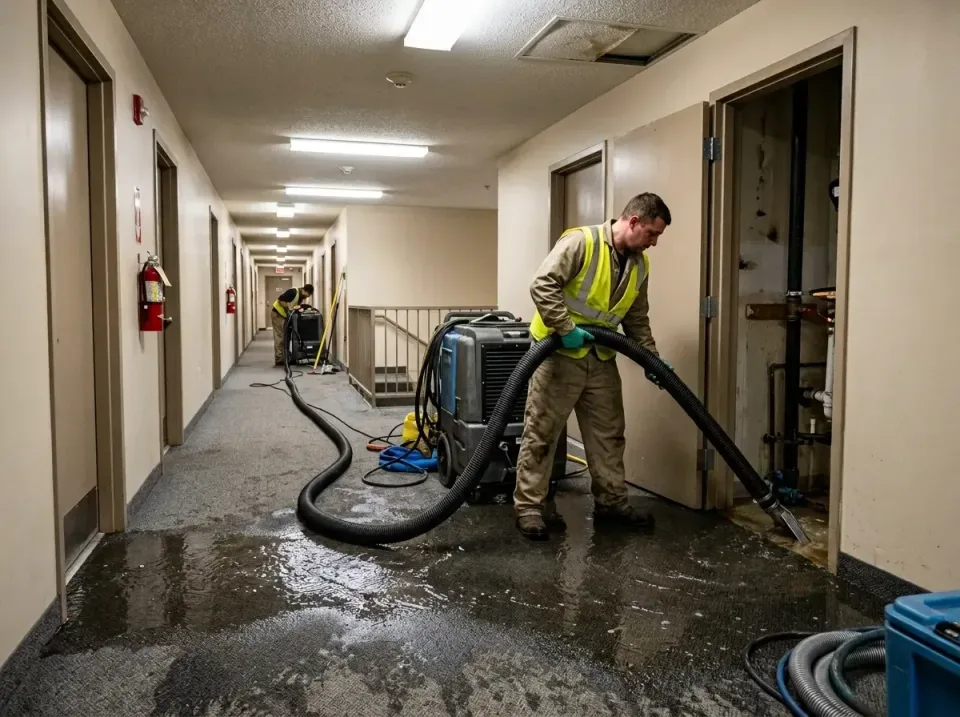 multi-unit-apartment-hallway-f-005 — frequently asked questions, Emergency Burst Pipe Water Extraction & Removal in Benicia,…